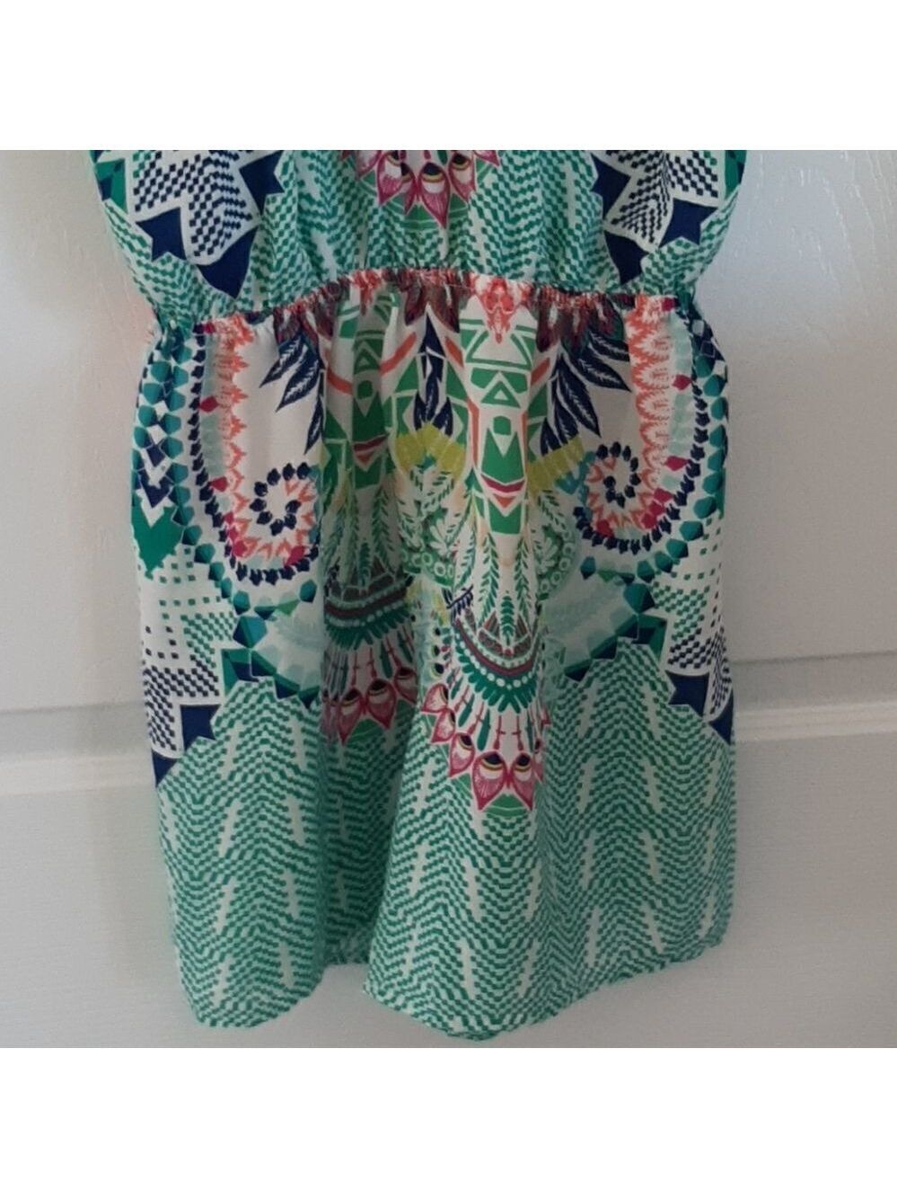 City Triangles Coloful Romper - Picture 5 of 13